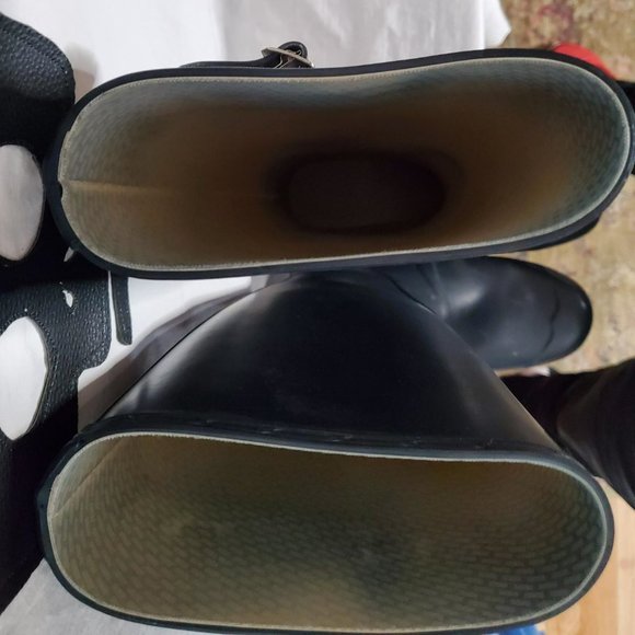 Hunter Original Tall Rain Boots Black Matte SzUS9/UK7/EU40-41 - Picture 11 of 11